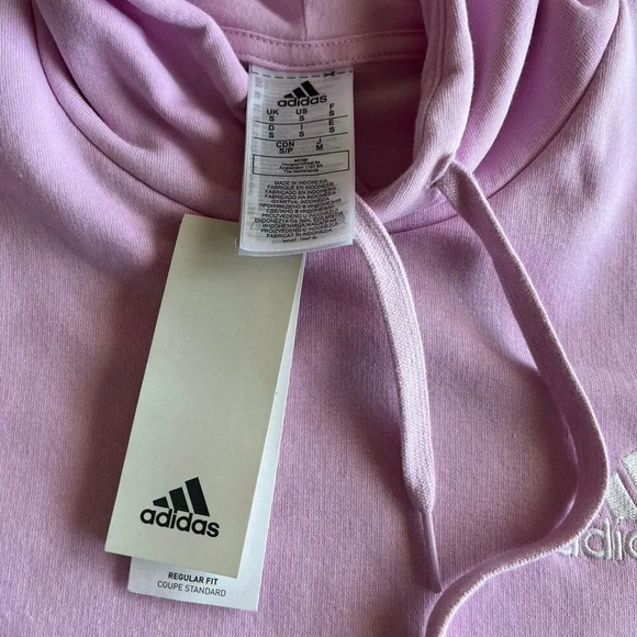 Adidas Pink Pullover Hoodie Sweater size Small - Picture 8 of 8